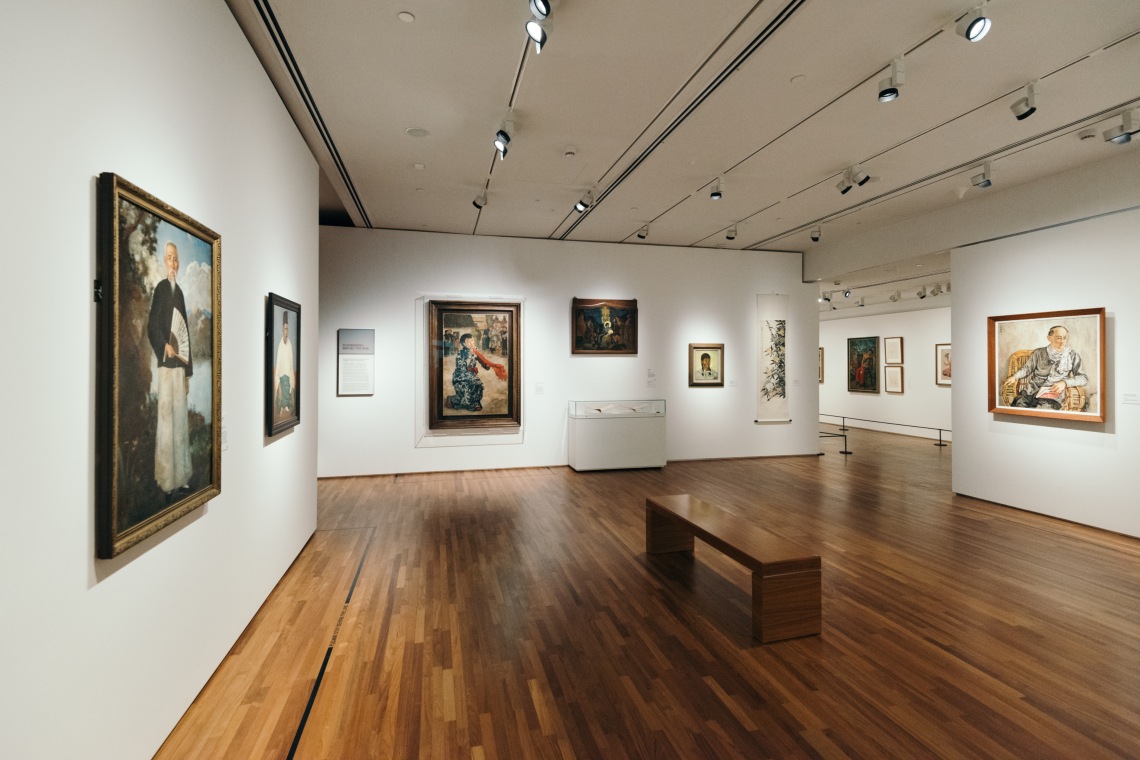 Art gallery in the National Gallery Singapore